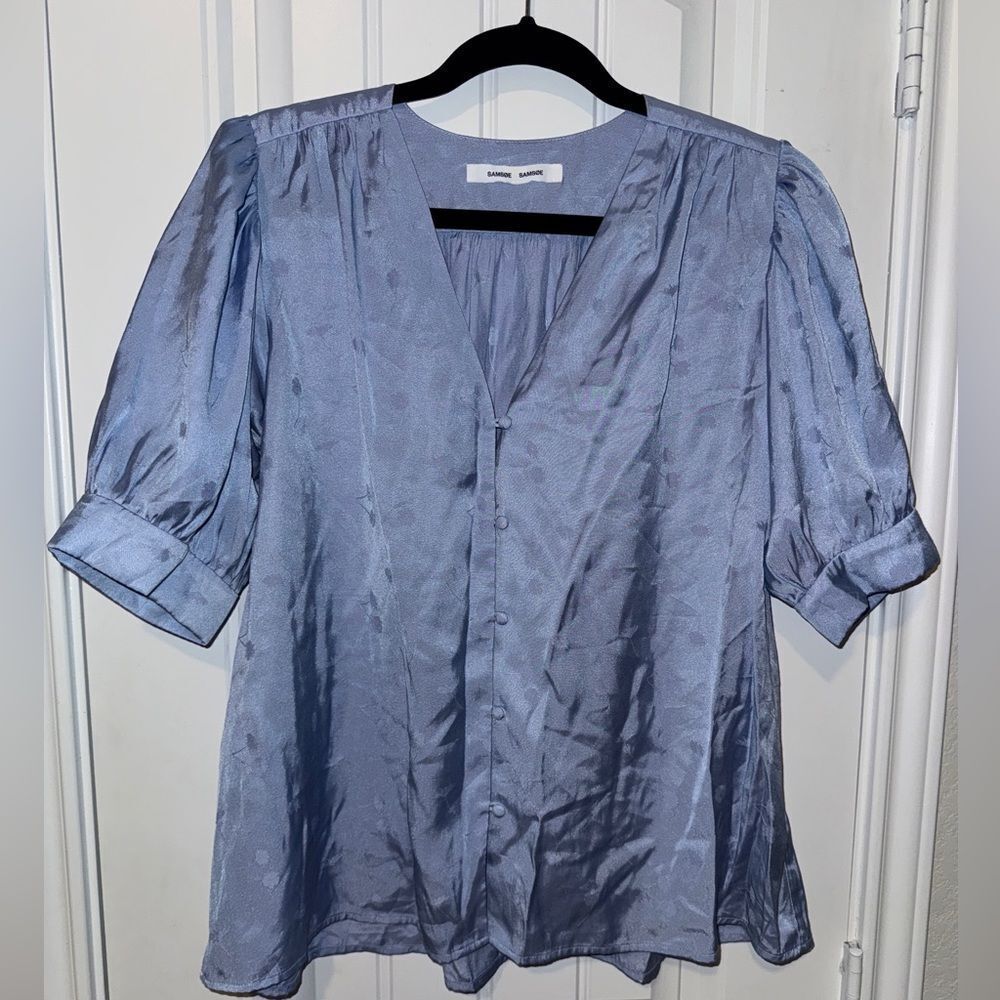 Samsoe Elegant Blue Women's Top